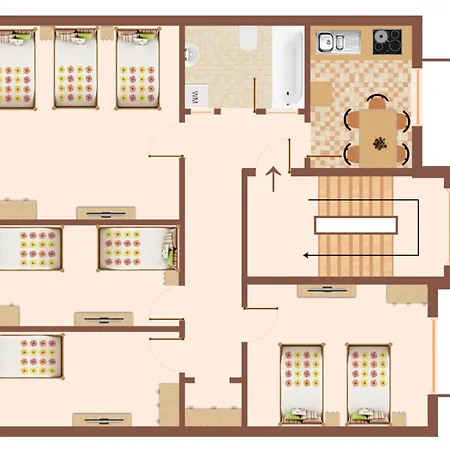 Vaz Birkenweiher Fuer Monteure Und Fachkraefte, Wlan,tv, Kueche, 4-8 Personen Aparthotel Solingen