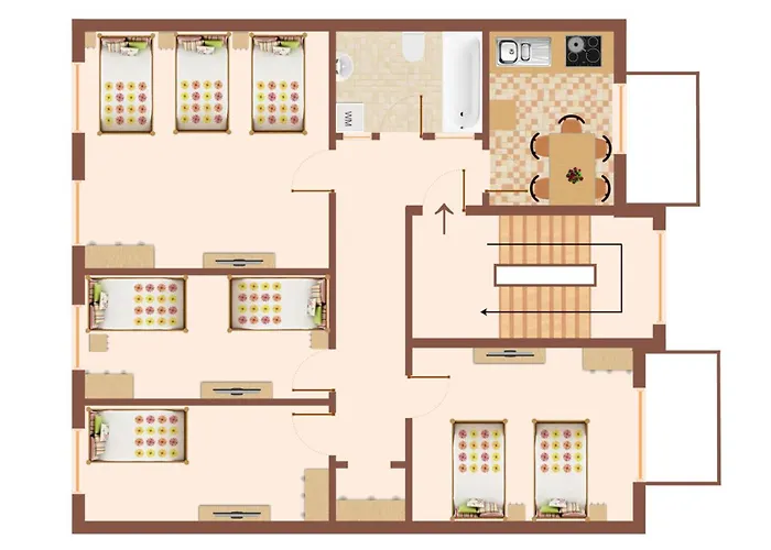 Vaz Birkenweiher Fuer Monteure Und Fachkraefte, Wlan,tv, Kueche, 4-8 Personen Aparthotel Solingen